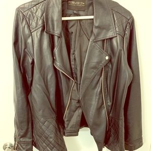 Forever 21 faux leather jacket.